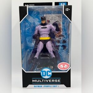 McFarlane Toys DC Multiverse Red Platinum Edition Batman Purple Suit